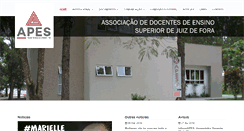 Desktop Screenshot of apesjf.org.br