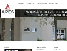 Tablet Screenshot of apesjf.org.br